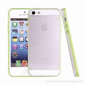 TPU case for iPhone, made of TPU and PC